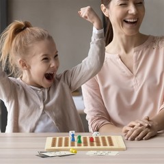Asweets 2 in 1 Wooden Montessori Multiplication Addition Board Game Montessor…