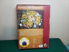 Krieg und Frieden (Board Game 1999) Strategy Medieval Political, Complete,