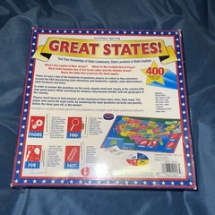 THE GREAT STATES ! BOARD GAME by International Playthings 2004 Sealed In Box