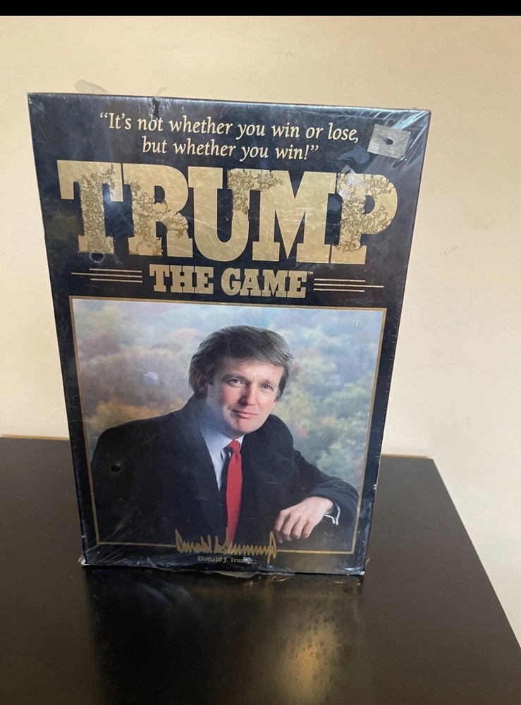 Trump The Game Board Game, Factory Sealed, still in shrink wrap, never opened!