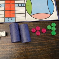 Vintage 1975 Parcheesi Royal Game of India COMPLETE Selchow & Righter No 110