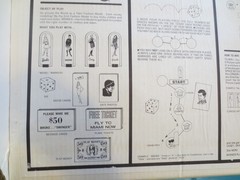 Mattel Barbie World Of Fashion Round The World Molded Board Game 1967
