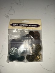 Stonemaier Games Metal Coins (Scythe & Expeditions) FREE SHIPPING