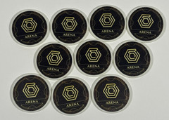Hoplomachus Victorum Board Game Arena Chips Set of 10 COMPLETE Chip Theory Games