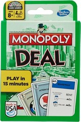 Monopoly Deal Card Game | Quick-Playing Card Game | Fun Games for Families and K