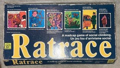 Vintage Ratrace Board Game 1970 Waddingtons House of Games-No Instructions