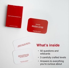 Honest Dating Expansion 50 Cards Game Young Adults Party Game Conversation Card