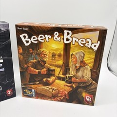 Board Game Lot of 2 Watergate + Beer & Bread Capstone Games 2 Player Strategy