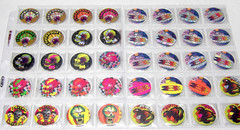 Pogs!• 360 Wrapped/Sleeved & 10 Slammers!• Holographic/Neon Themed!• See Pics!