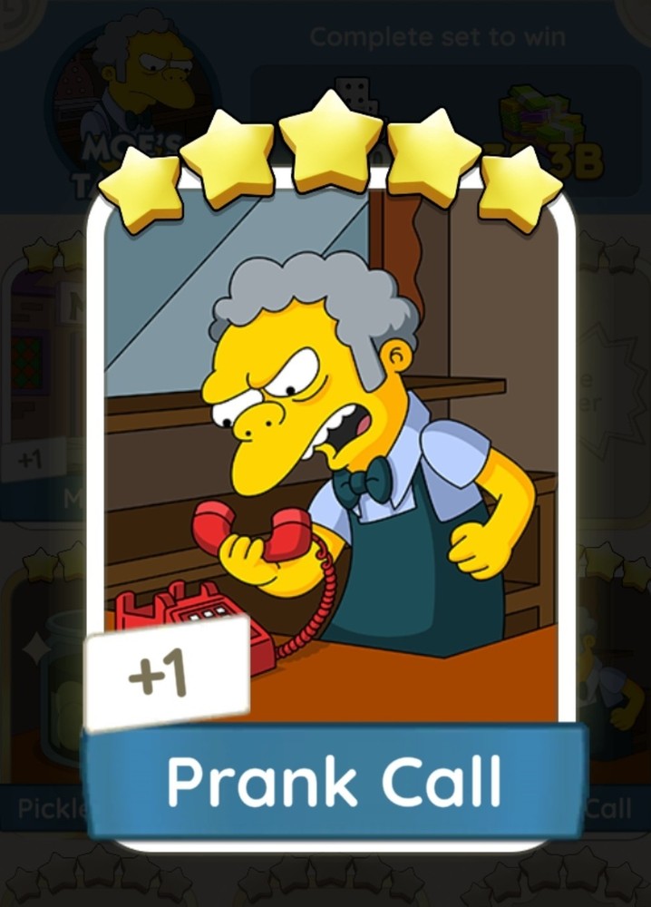 Monopoly Go – Prank Call – Set 18 – The Simpsons Go!