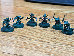 All 6 Goblin Miniatures from HeroQuest board game (Genuine game miniatures)