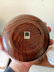 Vintage Go Game Set, Real Traditional Seashell and Slate Pieces, folding Used.