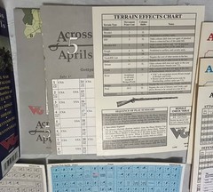 Across 5 Aprils Civil War Pentagame -Victory Games 100% COMPLETE & Unpunched