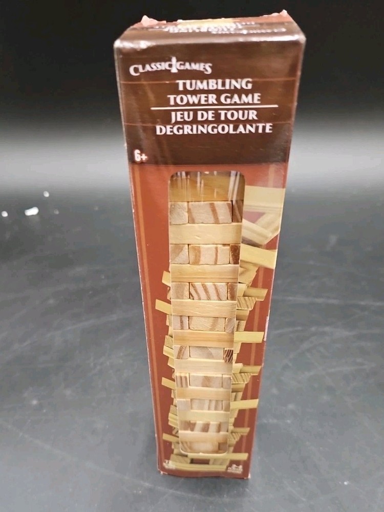 Tumbling Tower Game – 72 Blocks Stacking Game For 2 – 4 Players, Ages 6+