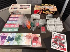 Shogun Samurai Swords Board Game 1995 Milton Bradley