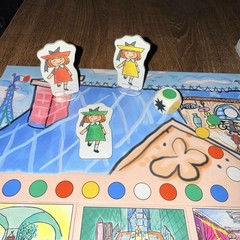 Ravensburger Madeline’s House Vintage 1995 Board Game Made In Germany Incomplete