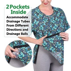 Post Shoulder Surgery Shirt for Women Shoulder Surgery Shirt Rehab Clothes wi…