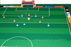 Subbuteo CHAMPIONS LEAGUE OFFICIAL PITCH Soccer Board Table Game Toy Miniatures