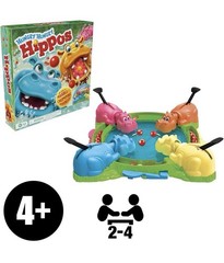 Hungry Hungry Hippos Game for Preschoolers | Ages 4 and Up | 2 to 4 Players
