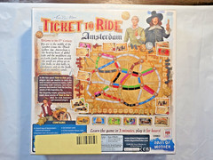 Alan R. Moon Ticket to Ride Amsterdam Board Game by Days of Wonder Fact Sealed