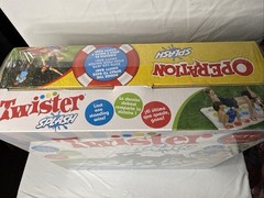 Hasbro Twister & Operation Splash Games Family Bundle Multicolor Outdoor NWT