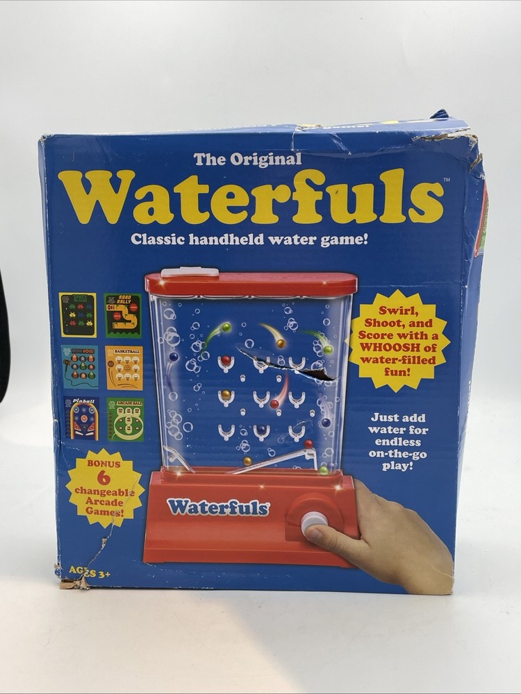 Original Waterfuls Classic Handheld Water Game – Damaged Box