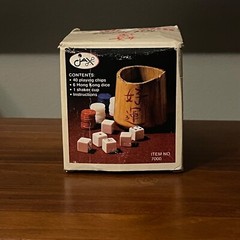 Jax Dice Game Fast Freddy’s Hong Kong 1983 in Original Box Instructions Vintage