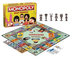 USAopoly Hasbro Monopoly Bob’s Burgers Edition Board Game NEW