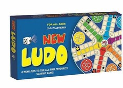 New Ludo Board Game (Multi-Color) For All Ages 2 – 6 Players US
