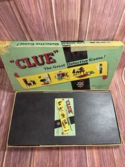 Vintage Clue Board Game 1950s Parker Brothers COMPLETE Metal Weapons Wood Pieces