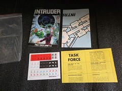 Unpunched Task Force Games #6 INTRUDER rare vintage science fiction board game
