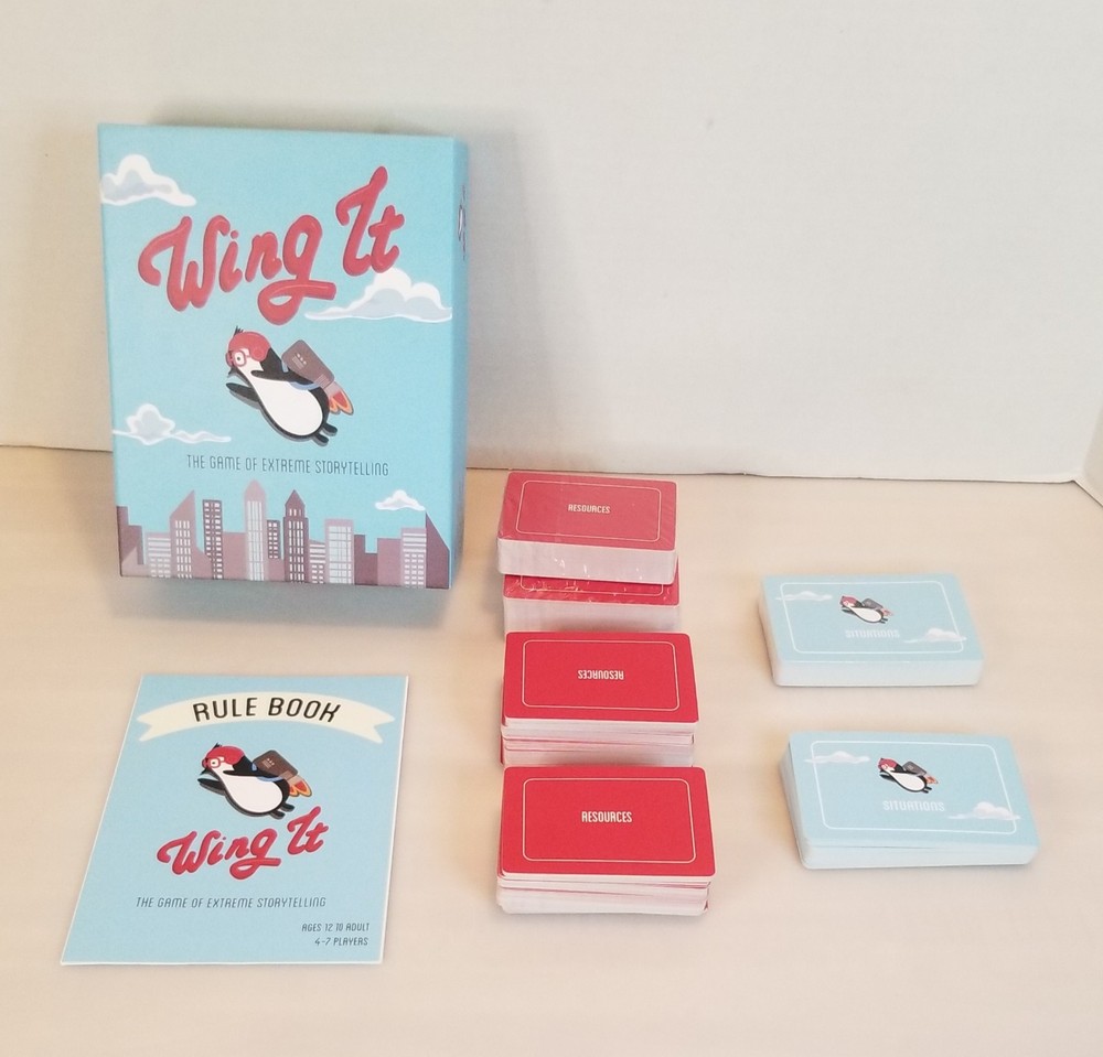 Wing It The Game of Extreme Storytelling Flying Leap 2017 Complete