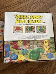 Dizzy, Dizzy Dinosaur – Board Game – Pressman – Complete – Vintage 1987