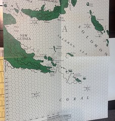 1977 BATTLELINE PUBLICATIONS FLAT TOP MILITARY BOARD GAME UNPUNCHED