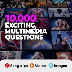 Engaging 2026 Edition TV Quiz Board Game | For 2-24 Players | 60 Minutes of Fun!