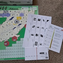 1844 Schwiez (1844 Switzerland) 18xx Strategic Board Game German Edition 2003 T