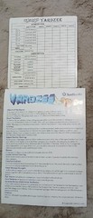 6 GIANT SOLID WOOD DICES 3.50″ GAMES SET NEW. OPEN BOX,