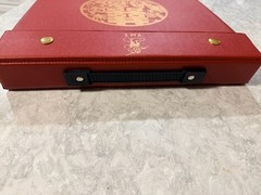 Yellow Mountain Imports Chinese Mahjong Set – “Rouge Harmony”