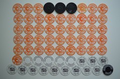 1995 Mortal Kombat Dunkin Tazos /1992 Mortal Kombat Midway 2 Series Pogs 12/13+