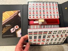Yellow Mountain Imports Chinese Mahjong Set – “Rouge Harmony”