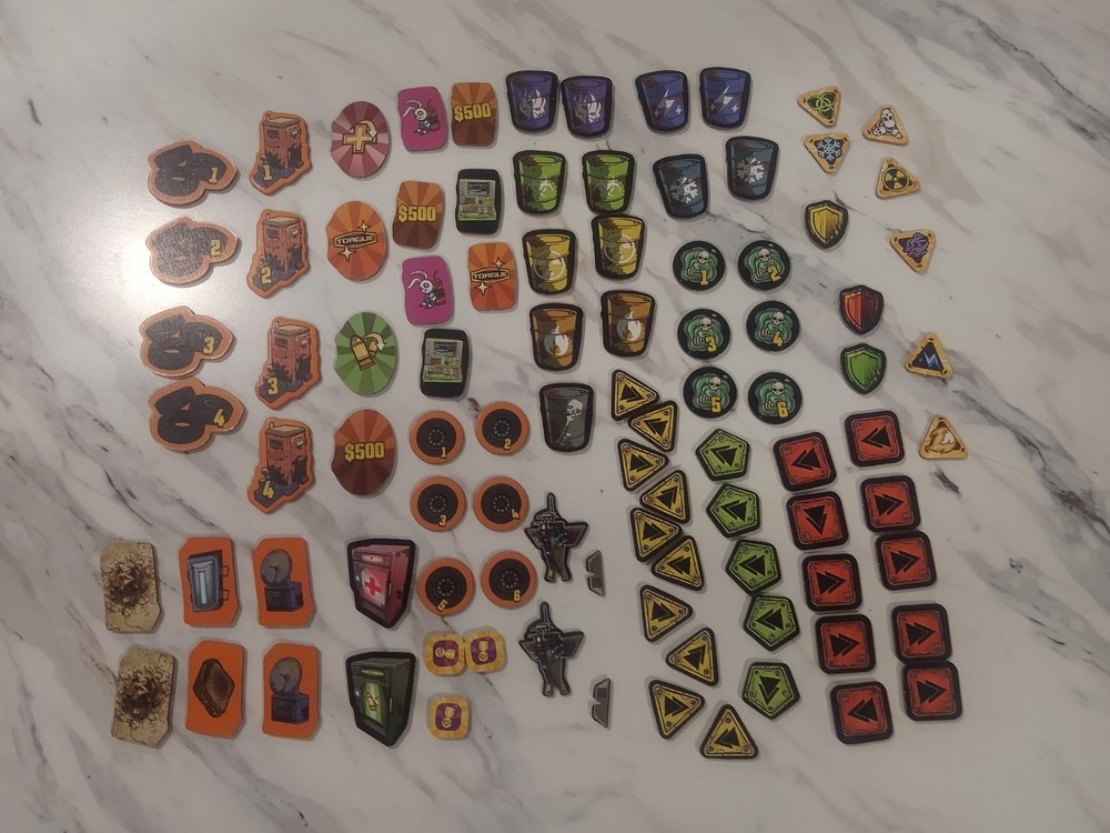 Borderlands Mister Torgue’s Arena Of Badassery Board Game Tokens MFC