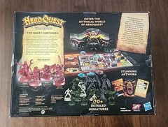 Hasbro Gaming Avalon Hill HeroQuest Game System Tabletop Board Game. DAMAGED BOX