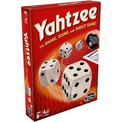 Yahtzee Board Game – Classic Dice Game For Family – Kids & Adults Hasbro Gaming