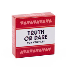 Truth or Dare for Couples Naughty Adult Party Board Game Set