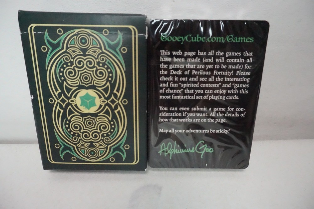 The Deck of Perilous Fortuity, Gooey Cube Sealed