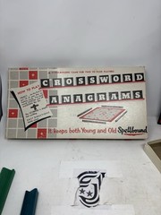 Vintage Embossing Co. CROSSWORD ANAGRAMS Game 1953 Complete