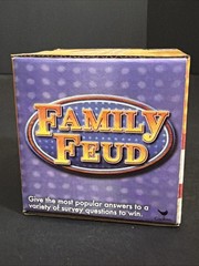 Cardinal Family Feud Boxed Card Game, 57 Cards, TV Game Show, Age 12+