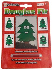 Wooly Willy Douglas Fir Tree Draw Magnetic Wand Kid Toy Holiday Xmas Gift Travel