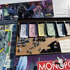2005 Parker Brothers Monopoly Batman Collector’s Edition Board Game Incomplete