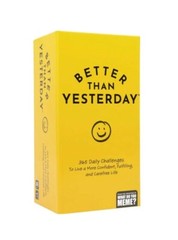 Better Than Yesterday 365 Daily Challenges Life Fullfilling Game NEW Sealed